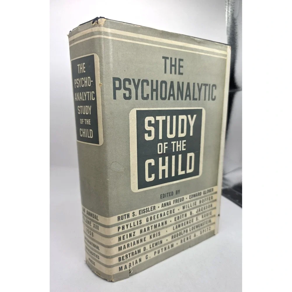The Psychoanalytic Study‎ of the Child Vol XIII Hardcover w/DJ & Ephemera